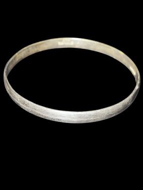 Sterling Silver Mexican Women’s Plain Bangle Bracelet 15.3g